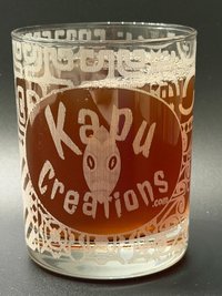Hero — Kapu logo filled glass