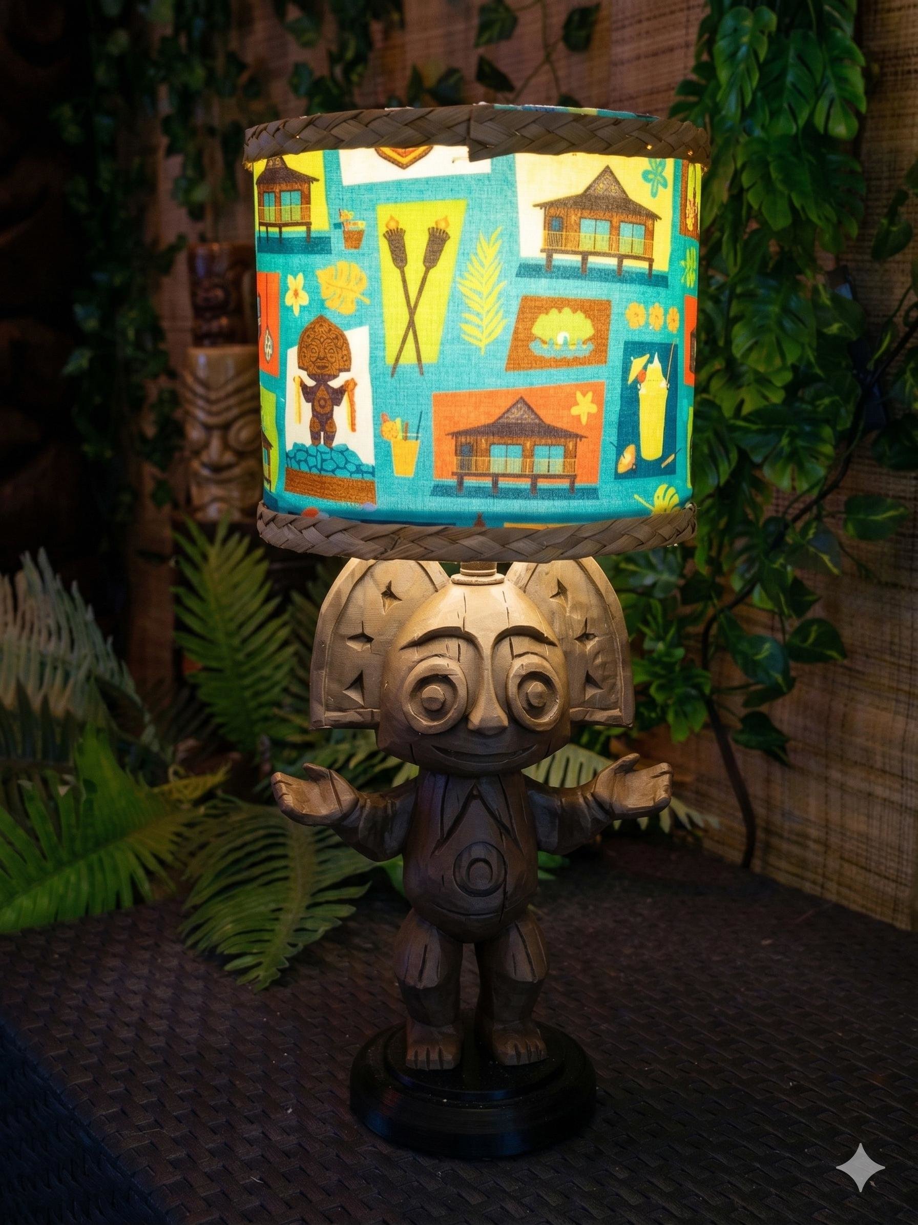 Polynesian Myth lamp